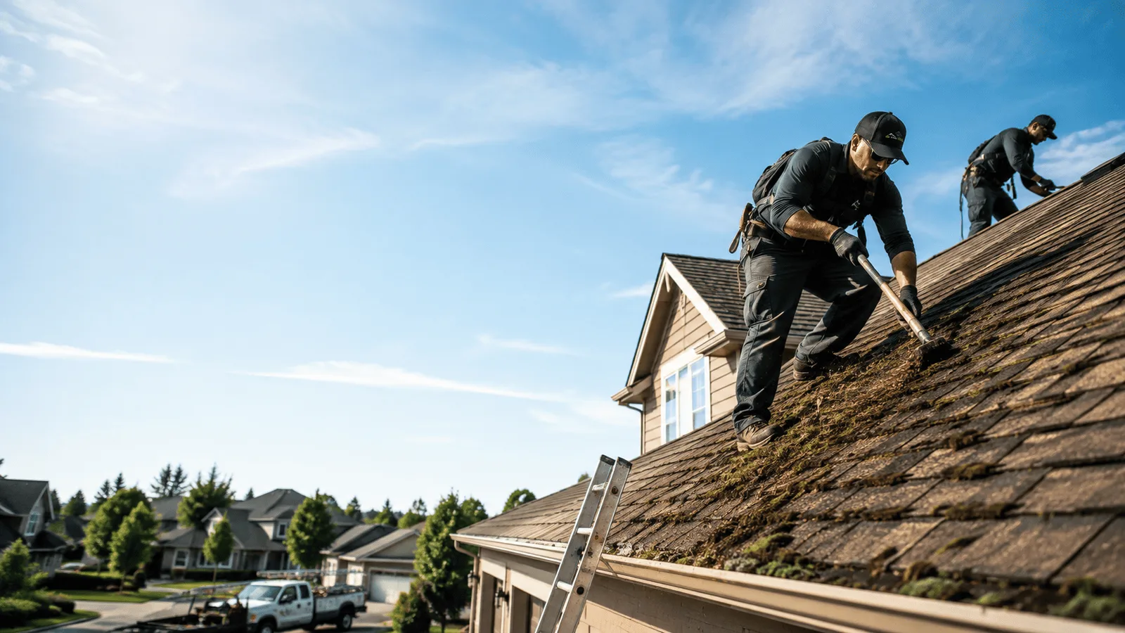 Roof Moss Removal in Milton, PA near me
